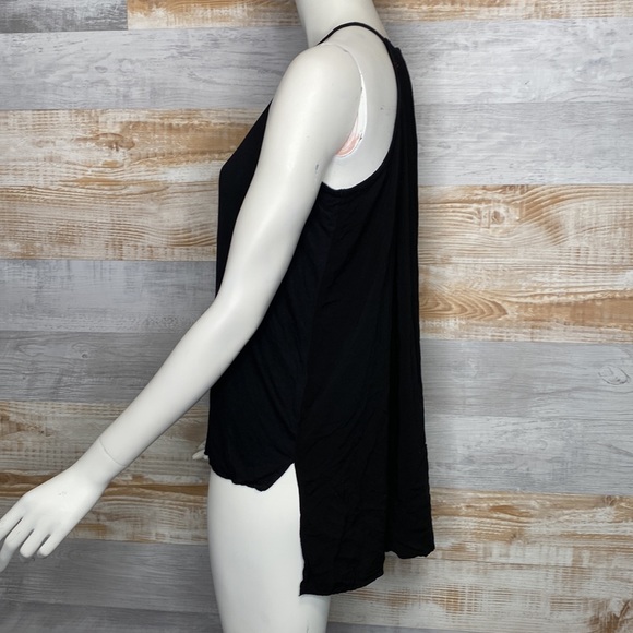 Anthropologie T.LA Asymmetrical Tank black size S - Picture 3 of 8